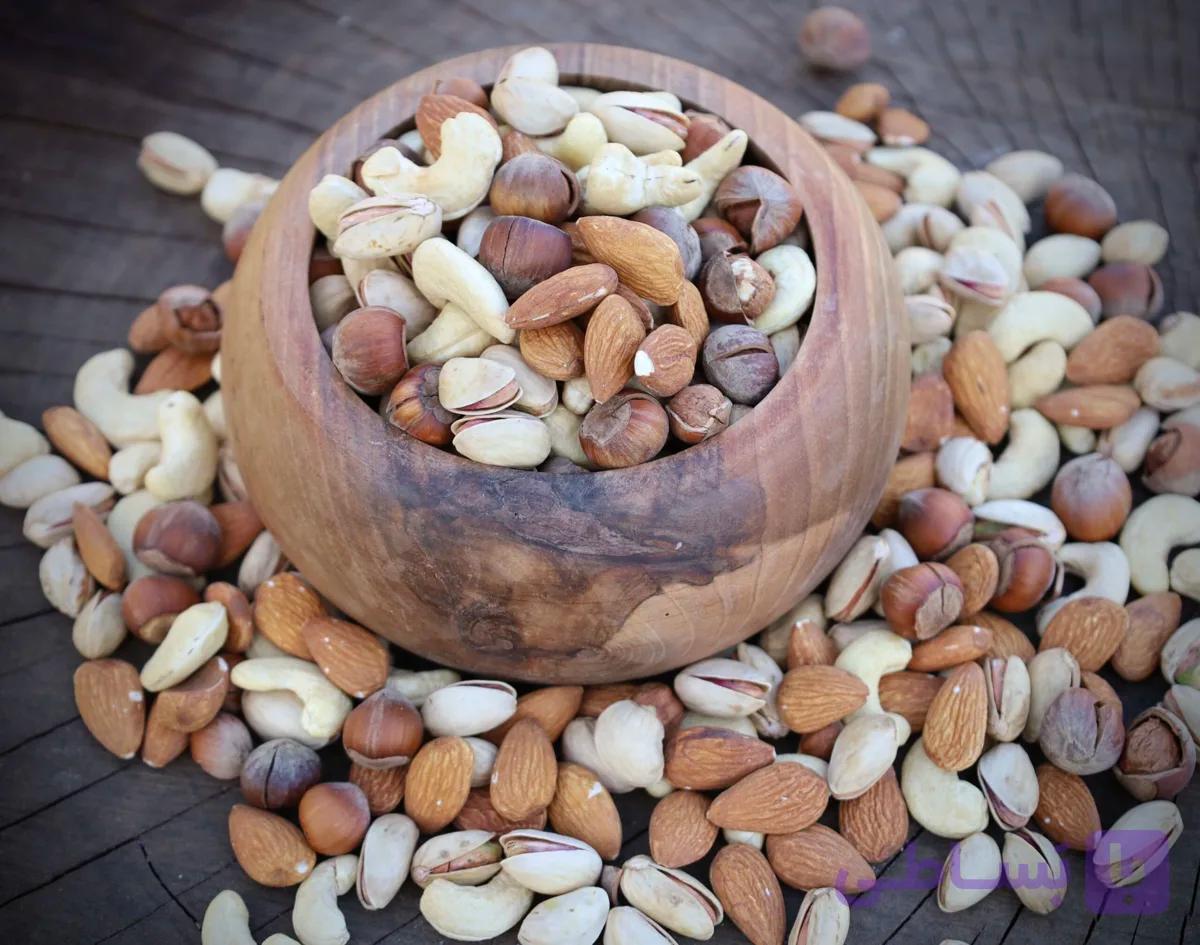 آجیل چهار مغز خام