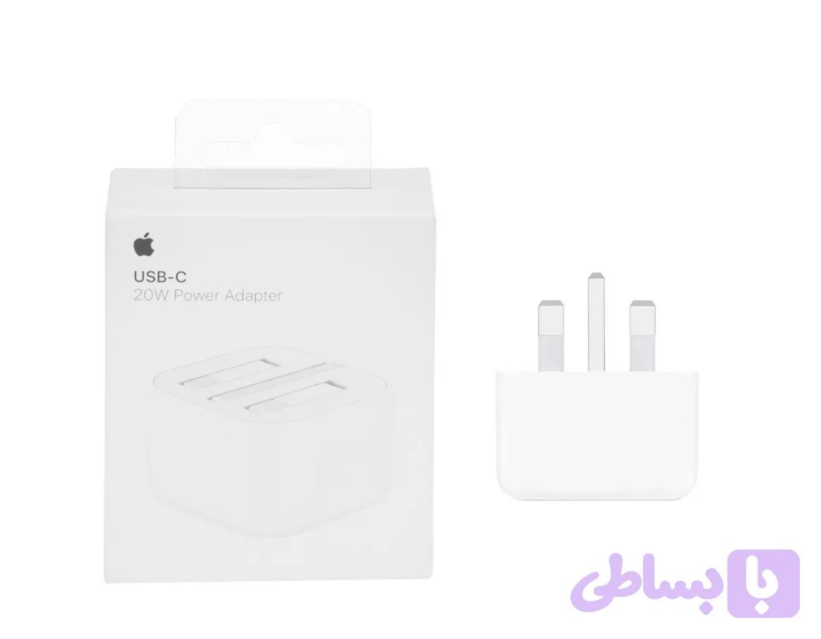 کلگی شارژر اصلی دیواری 20w اپل B/A درجه یک