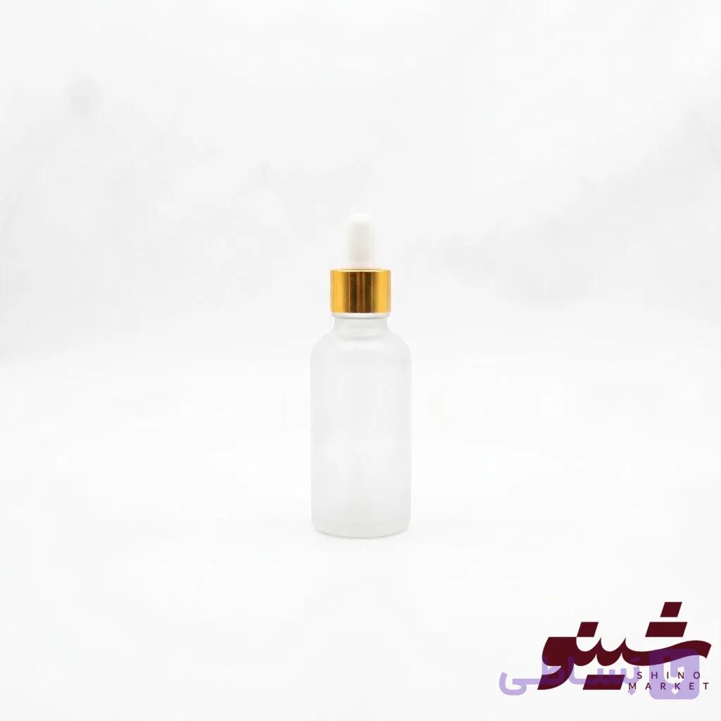 قطره چکان 30 میل درب سفید طلایی بدنه مات 10 عددی