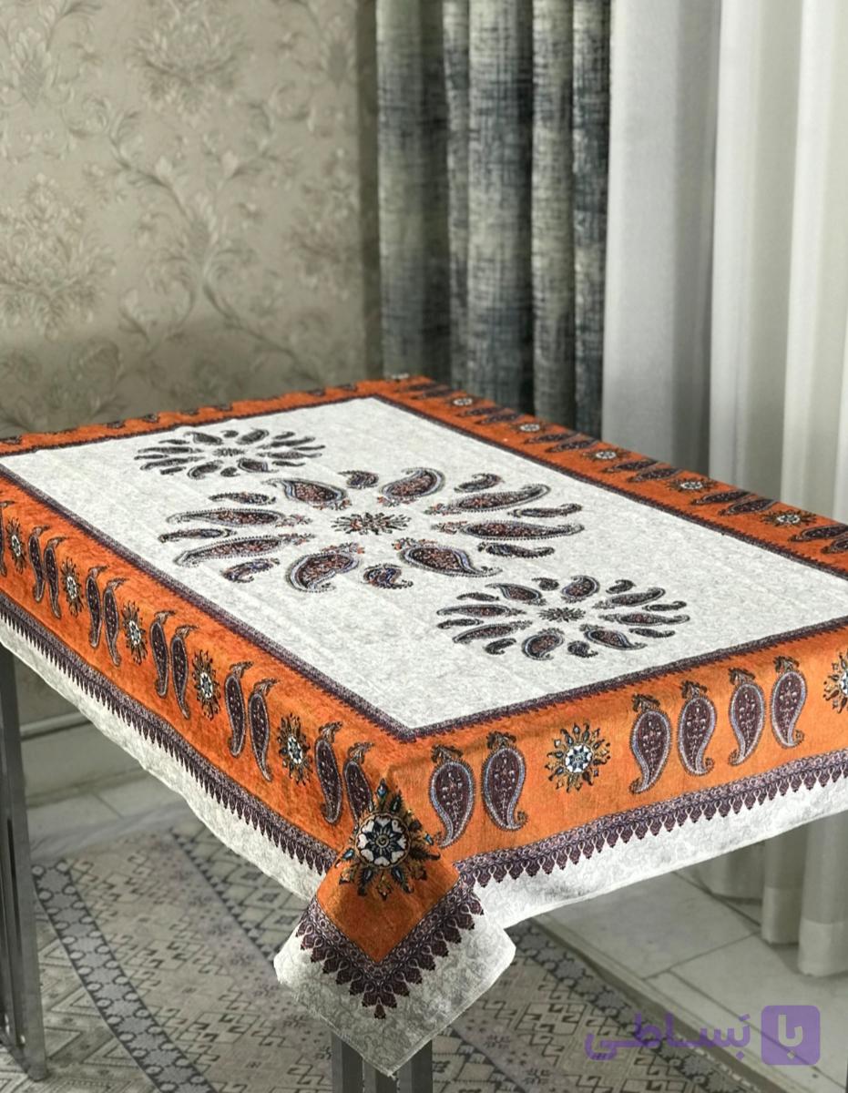 رومیزی طرح سه ترمه