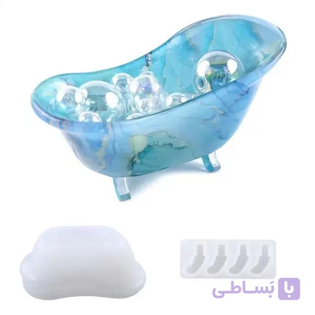 قالب سیلیکونی جاصابونی مدل وان — تصویر 1