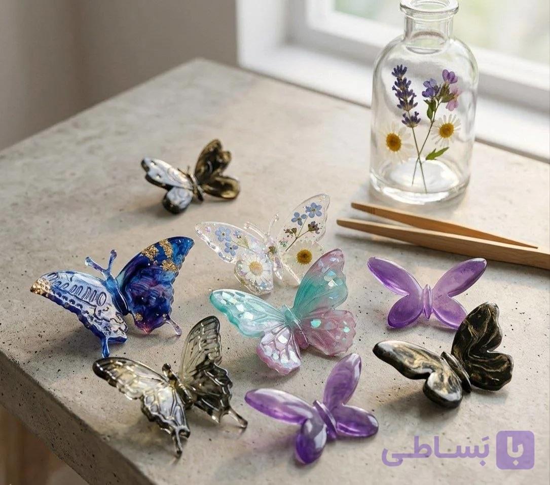 قالب سیلیکونی پروانه (چندکاره) — تصویر 1