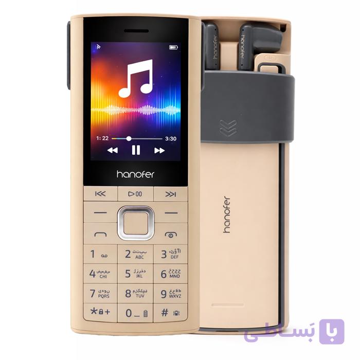 گوشی چهار سیم کارته هانوفر hanofer 5720 2023 هندزفری دار همراه با سه ماه گارانتی تعویض و 18 ماه گارانتی طلایی — تصویر 1