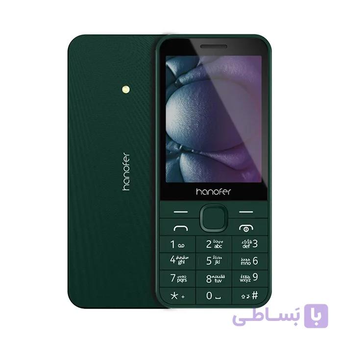 گوشی هانوفر hanofer 215 دارای دو سیم کارت همراه با سه ماه گارانتی تعویض و 18 ماه گارانتی طلایی — تصویر 1