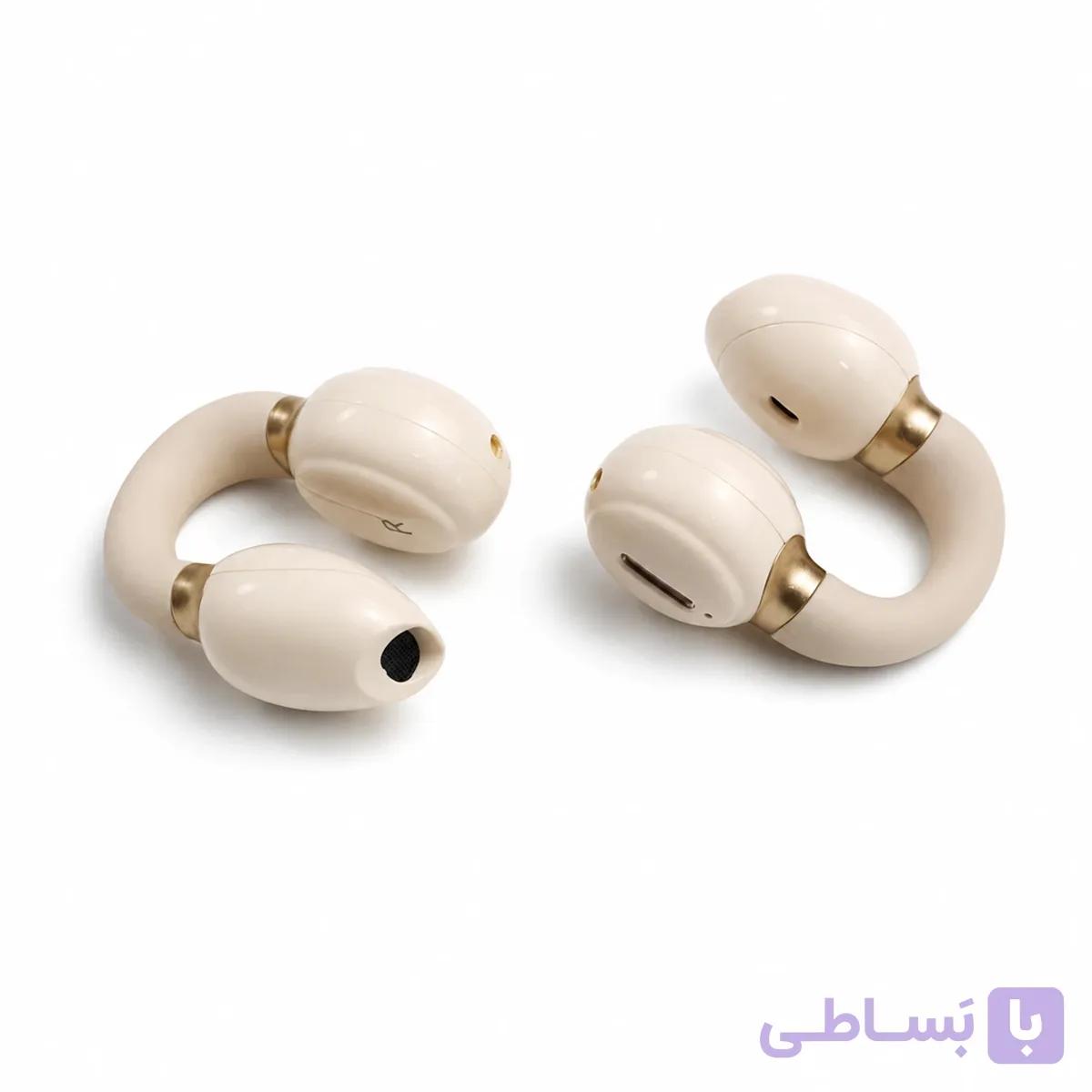 هندزفری بلوتوثی گوشواره‌ای هانوفر مدل P-Q9 با نمایشگر LED و ENC — تصویر 1