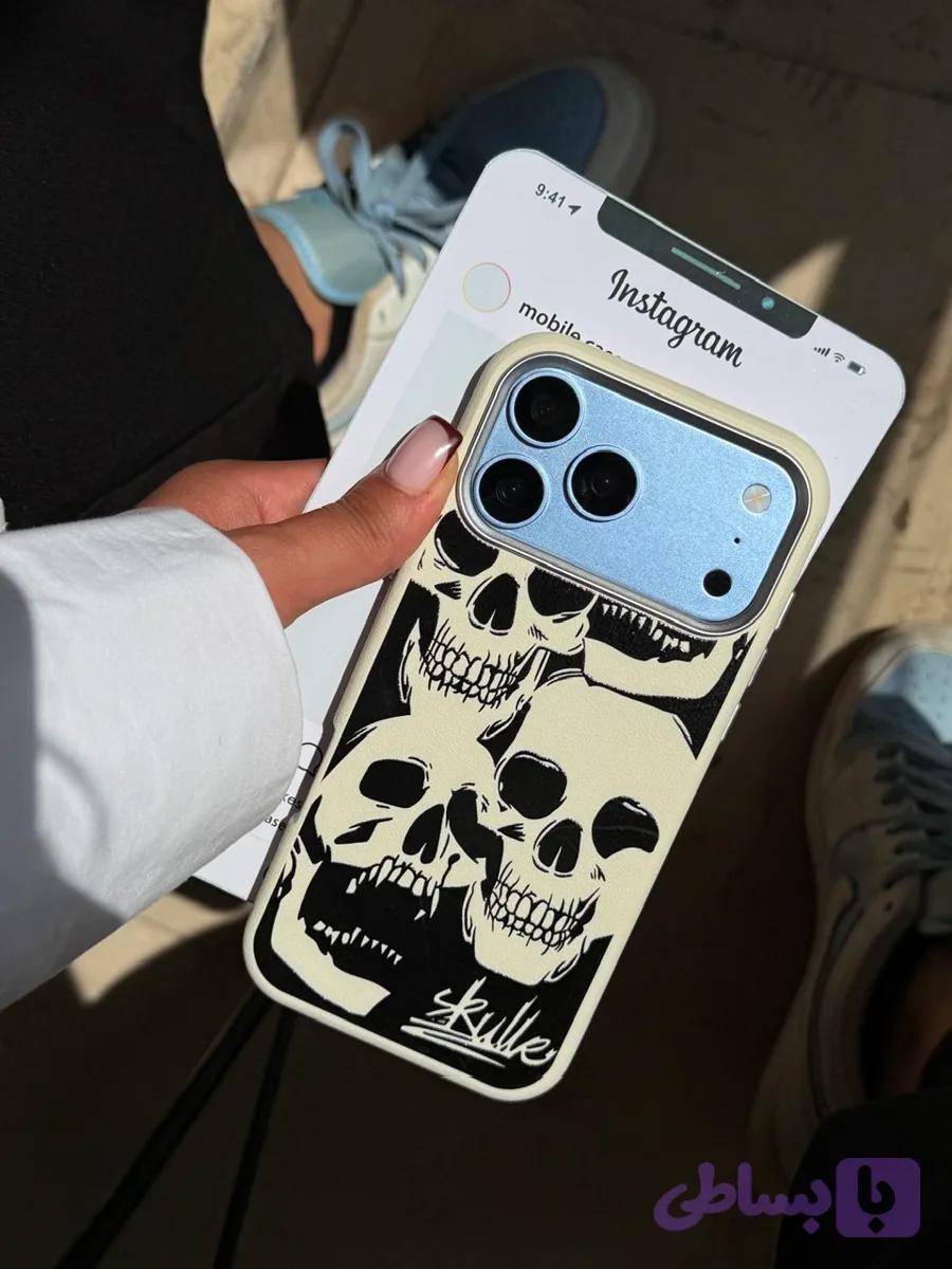 قاب اسکلت چرمی2315 / leather skeleton (کد my0503) — تصویر 1