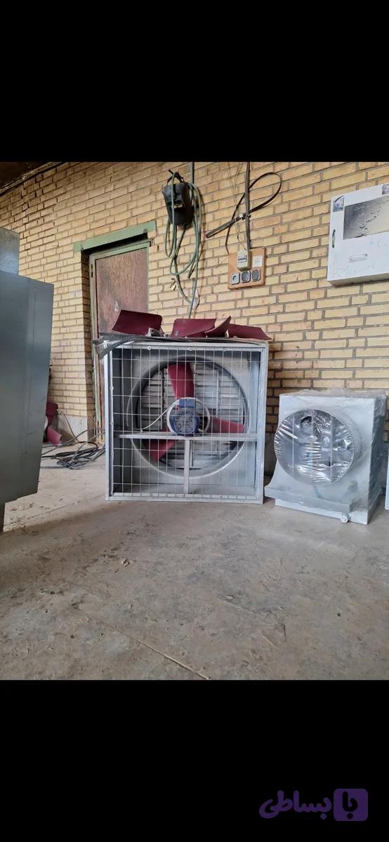 هواکش اکسیال صنعتی ۱۰۰×۱۰۰ هوانوین
