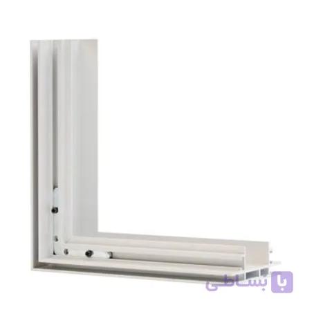 پروفیل لایت باکس فریم لس ۶ سانتی متر مشکی یکطرفه / دوطرفه (متر طول) — تصویر 1