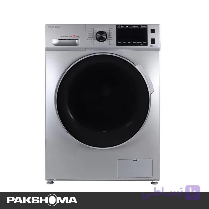 ماشین لباسشویی پاکشوما 9 کیلویی مدل BWF40901ST رنگ نقره ای