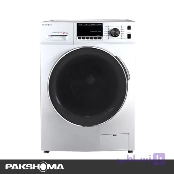 ماشین لباسشویی پاکشوما 8 کیلویی مدل BWF40804WT رنگ سفید