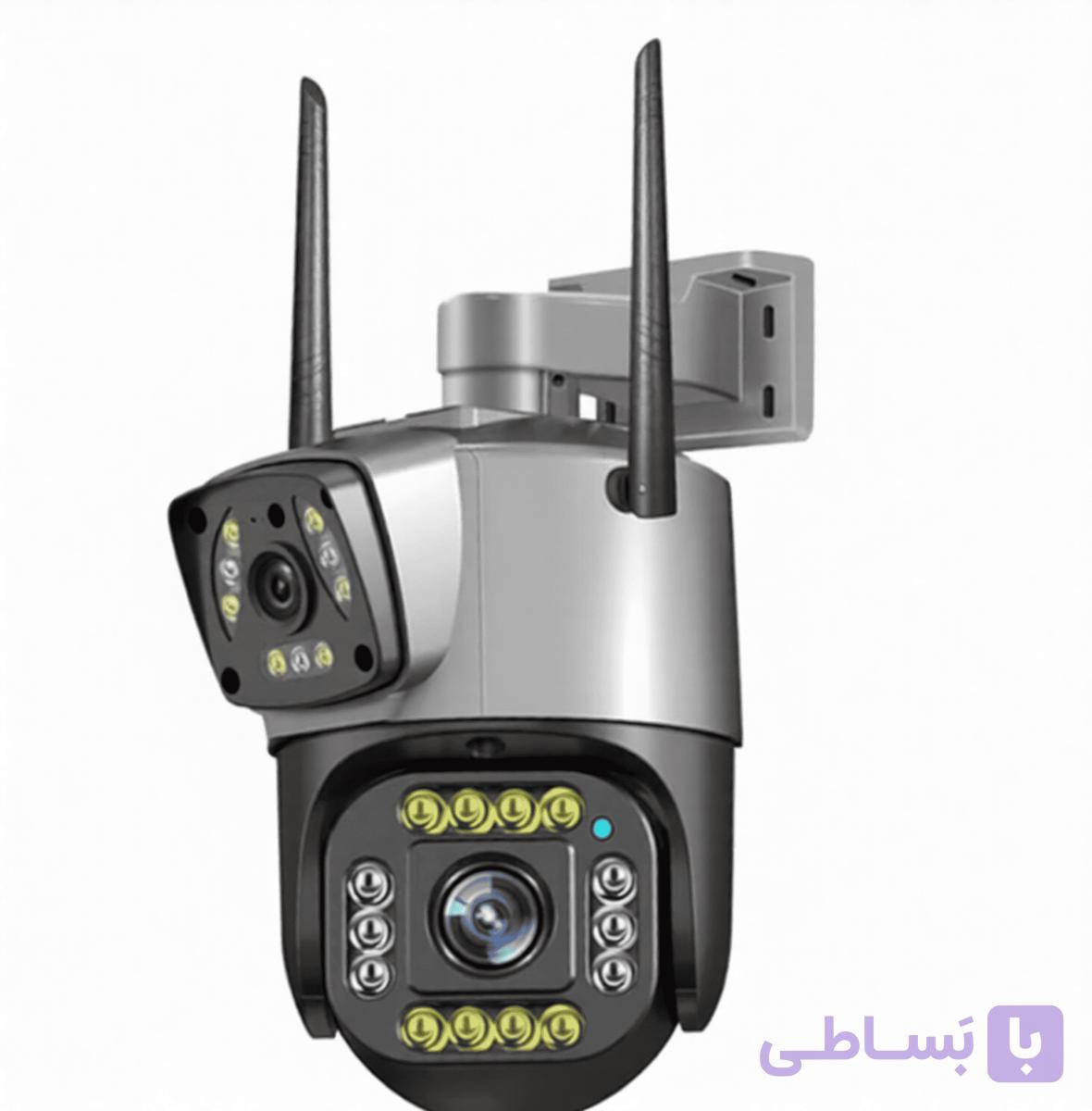 دوربین مدار بسته اسپید دام ۶ مگاپیکسل دو لنز سیمکارتی مدل SC02-4G