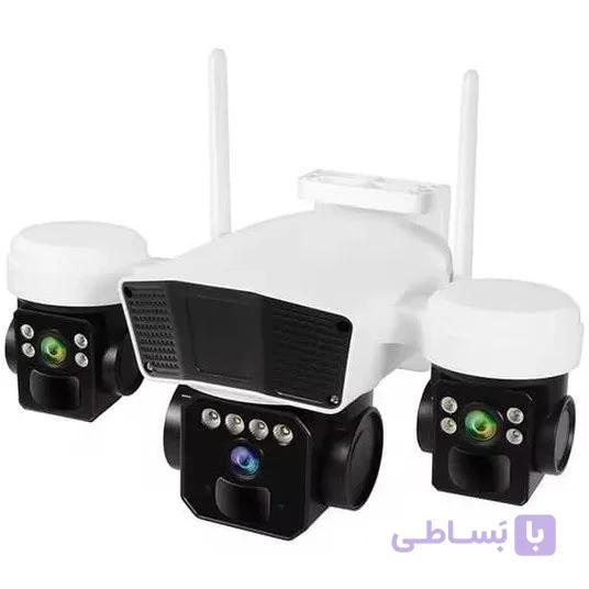 دوربین مداربسته L3 سه لنز ۵ مگاپیکسل با دید در شب رنگی