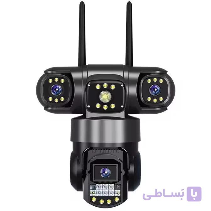 دوربین سیمکارتی 3 لنز چرخشی V380 Pro بدون نقطه کور