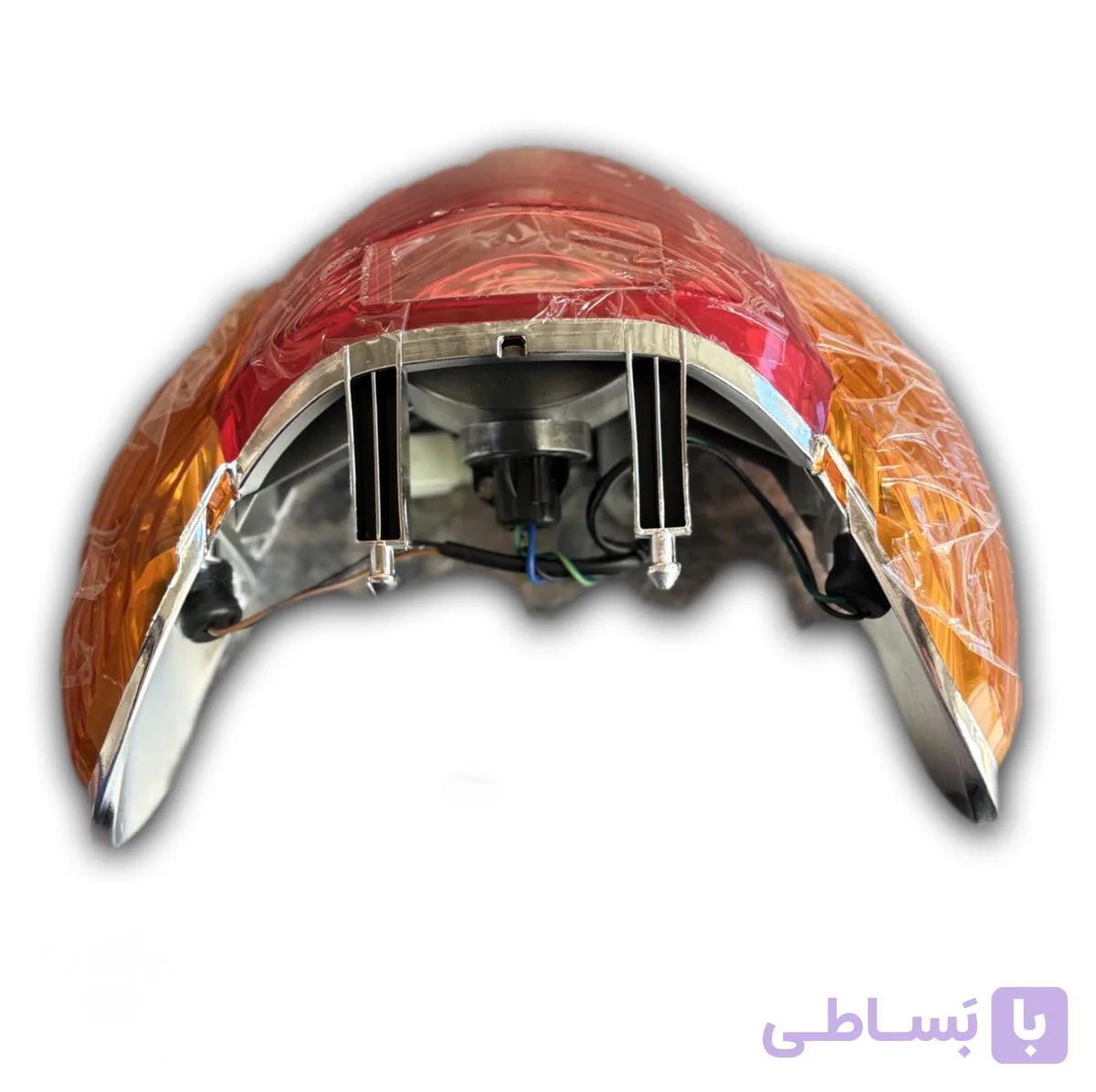 چراغ خطر عقب (مدل جدید) کامل موتور فابریک بی کلاج آوا