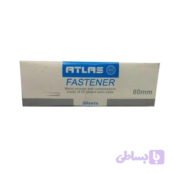 گیره پوشه اطلس مدل 80mm بسته 50 عددی