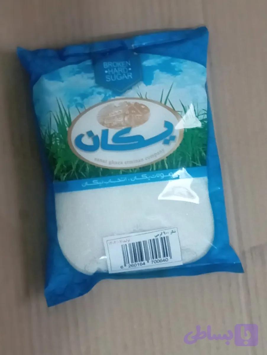 شکر سفید بسته‌بندی (۹۰۰ گرمی) | مناسب مصارف خانگی و شیرینی‌پزی