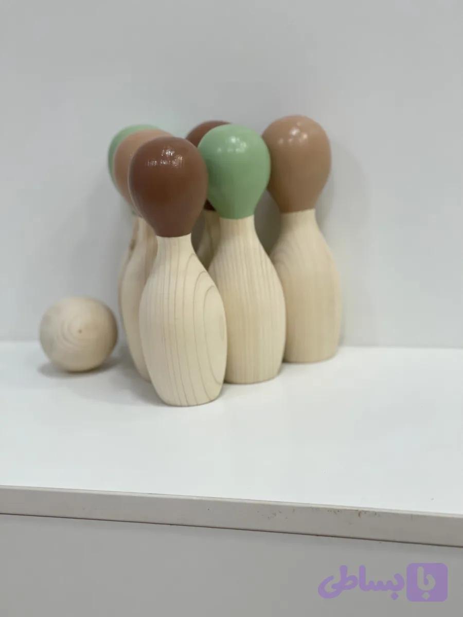 بولینگ چوبی ساده