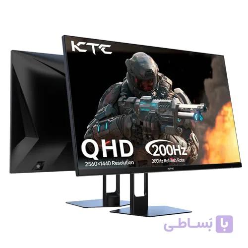 مانیتور بازی 27 اینچی QHD KTC، مانیتور کامپیوتر 2K 180 هرتز، 1 میلی‌ثانیه سریع IPS، HDR 1440P با همگام‌سازی تطبیقی، پورت نمایش HDMI، تنظیم شیب، سازگار با VESA، H27T22C