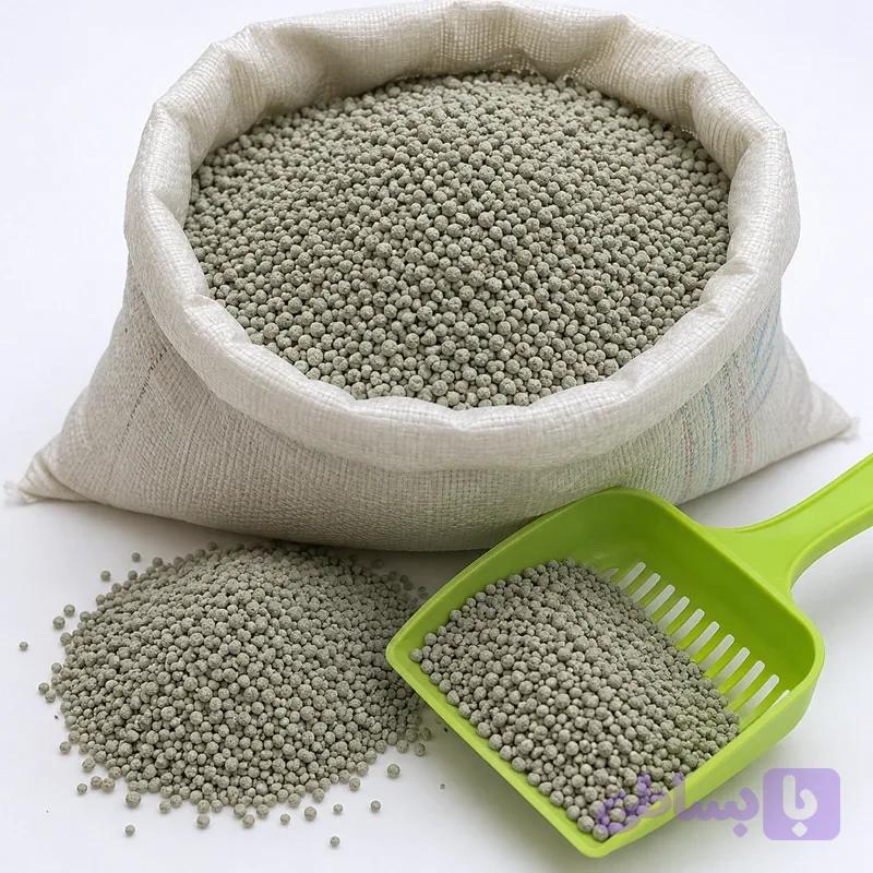 خاک گربه گرین (Green) | فروش عمده (۲۰۰ کیلوگرم) — تصویر 1