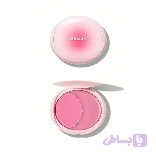 رژگونه دوقلو کرمی پودری شیگلم