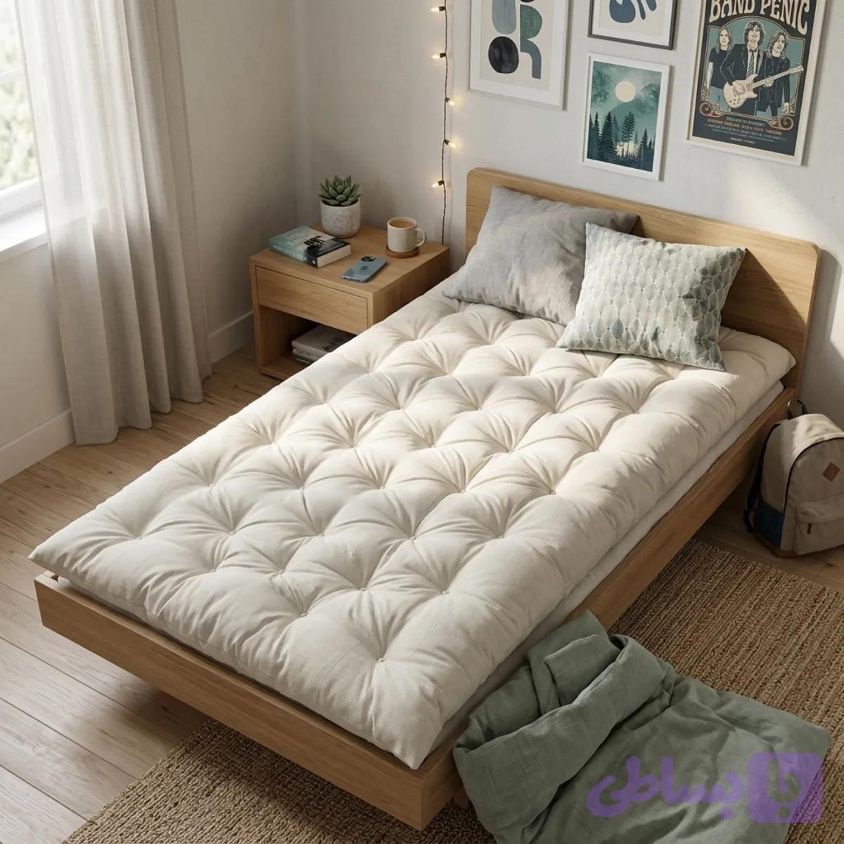 تشک بچگانه مازی خواب مدل جونیور سایز 80*120 | اقساطی + ارسال رایگان — تصویر 1