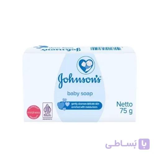 صابون بیبی جانسون 75گرمی - فروشگاه اینترنتی مری شاپ