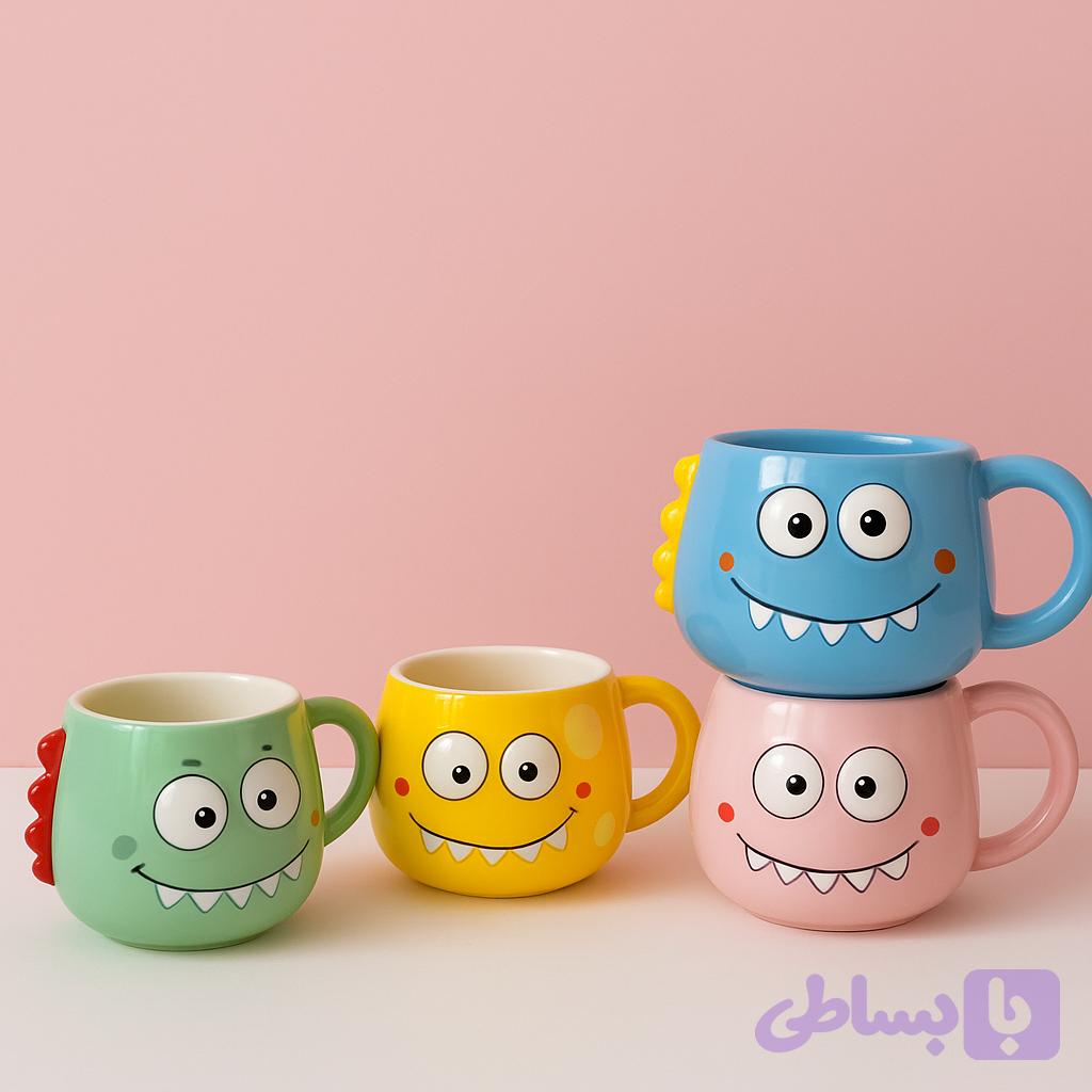 ماگ فانتزی هیولا سرامیکی