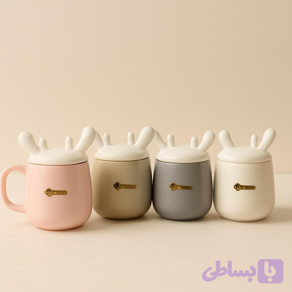 ماگ طرح گوزن — تصویر 1