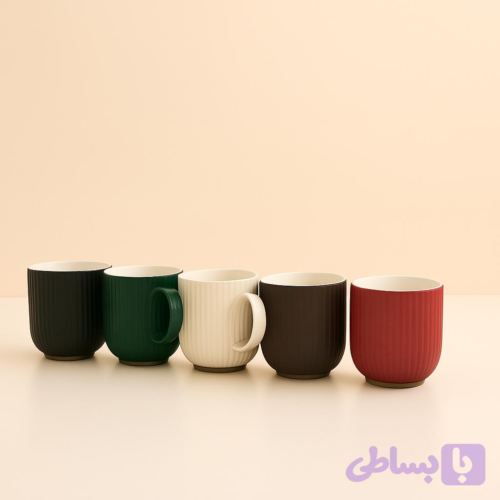 ماگ فوراور شیار دار — تصویر 1