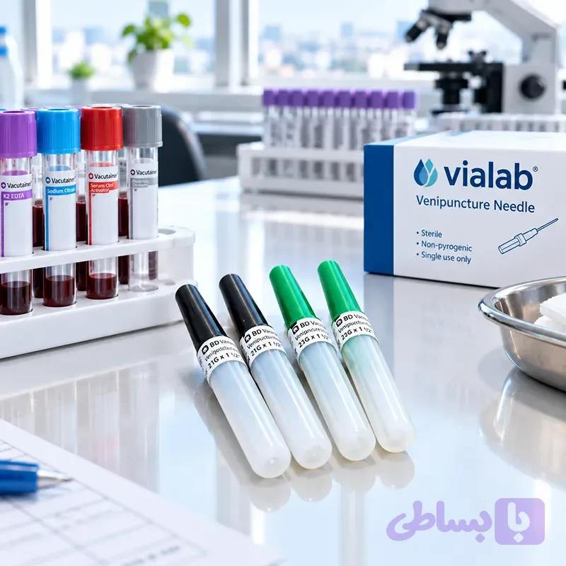 سر سوزن خونگیری VIALAB