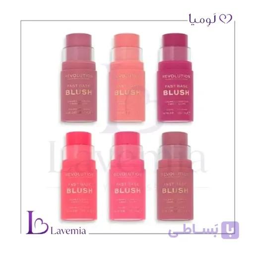رژگونه استیکی فست بیس رولوشن Revolution Fast Base Blush — تصویر 1