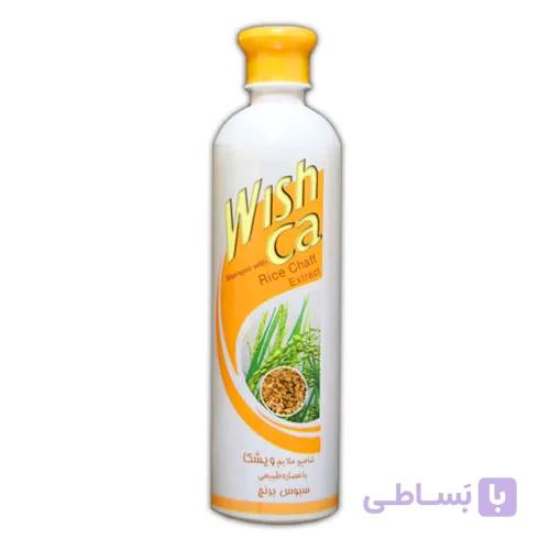 شامپو موی سر سبوس برنج ویشکا 600 میل – 6260238600104