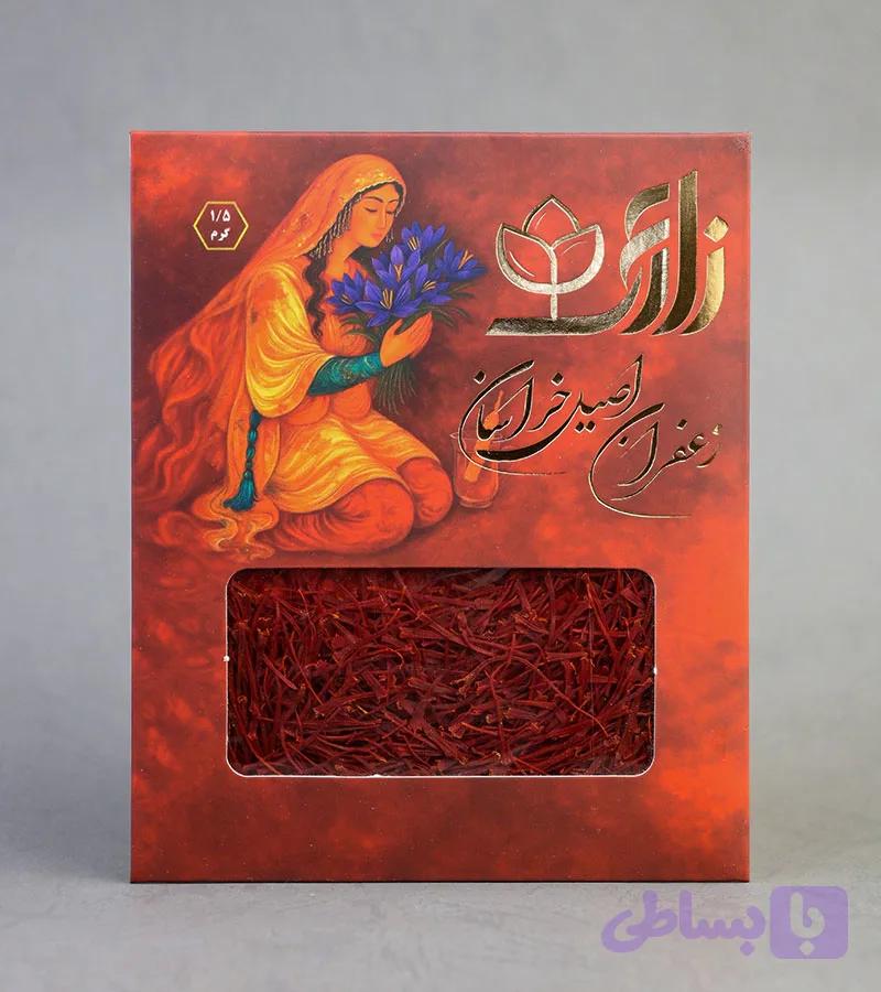زعفران نگین ممتاز 1/5 گرمی