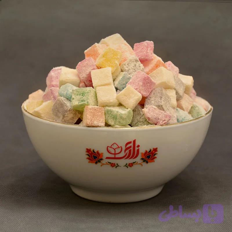راحت الحلقوم مکعبی