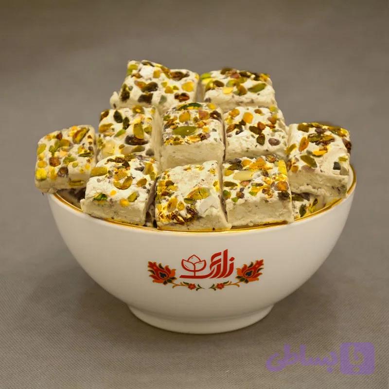 گز پسته زعفرانی