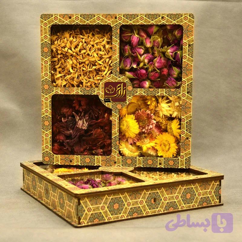 پک دمنوش مربعی