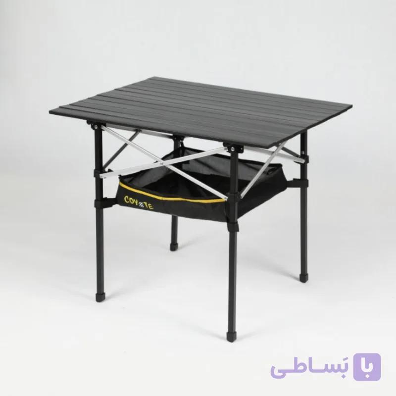 میز آلومینیومی تاشو سایز لارج کایوت | سبک، مقاوم و مناسب کمپینگ و آفرود