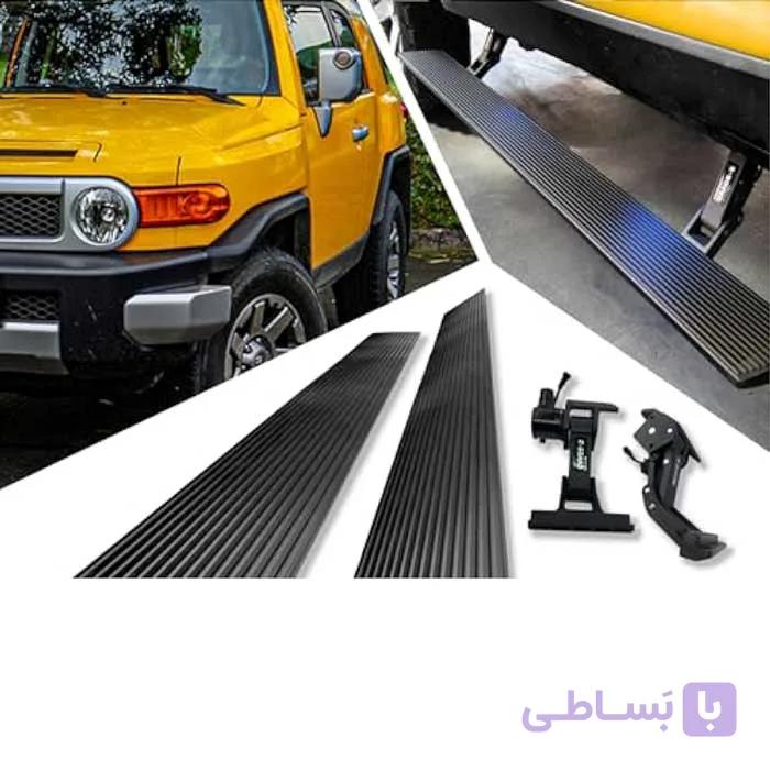 رکاب برقی تی‌مکس E-Board مناسب برای لندکروز 200 | رکاب خودکار آفرود با نصب آسان و کیفیت بالا