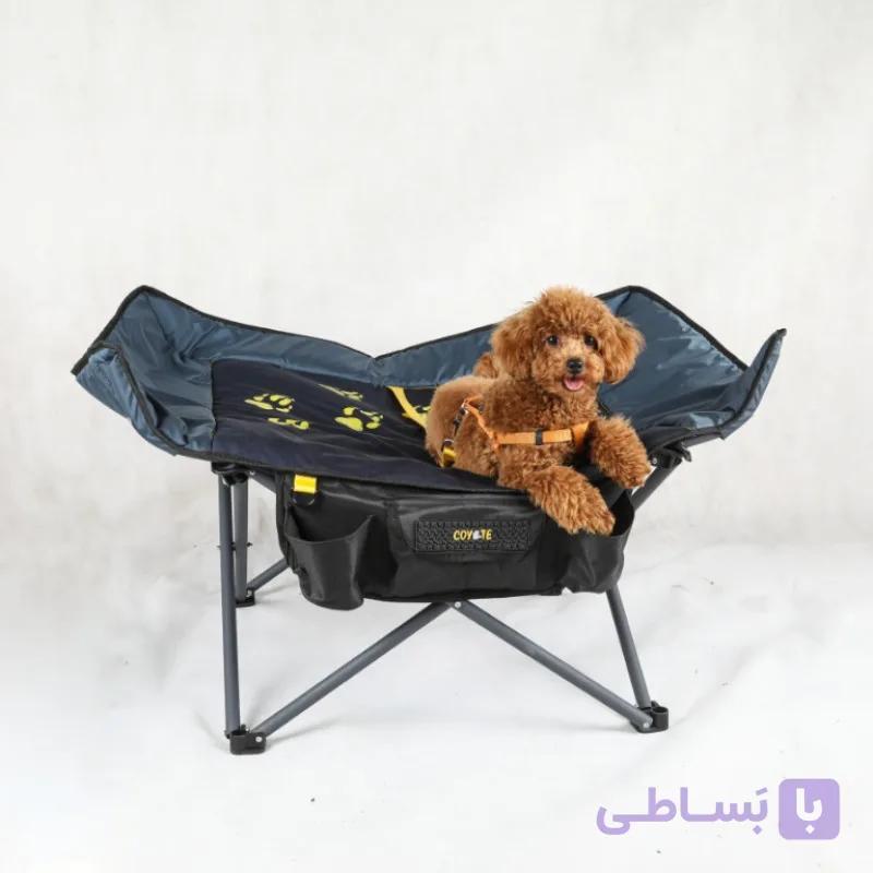 تخت تاشو مخصوص حیوانات کایوت | تخت سفر و کمپ مناسب سگ و گربه