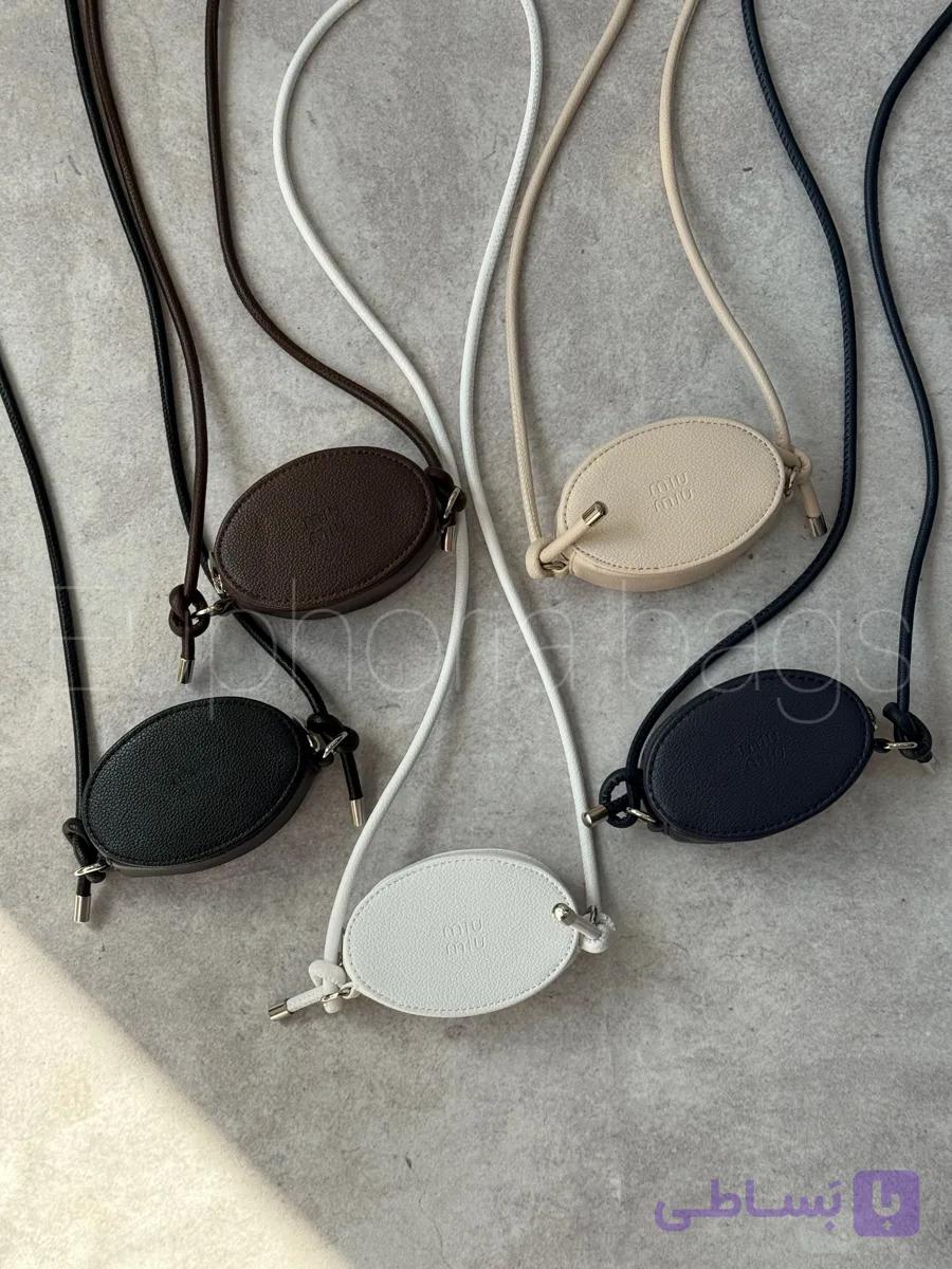 کیف مینی‌بگ زنانه برند Miumiu مدل فندق