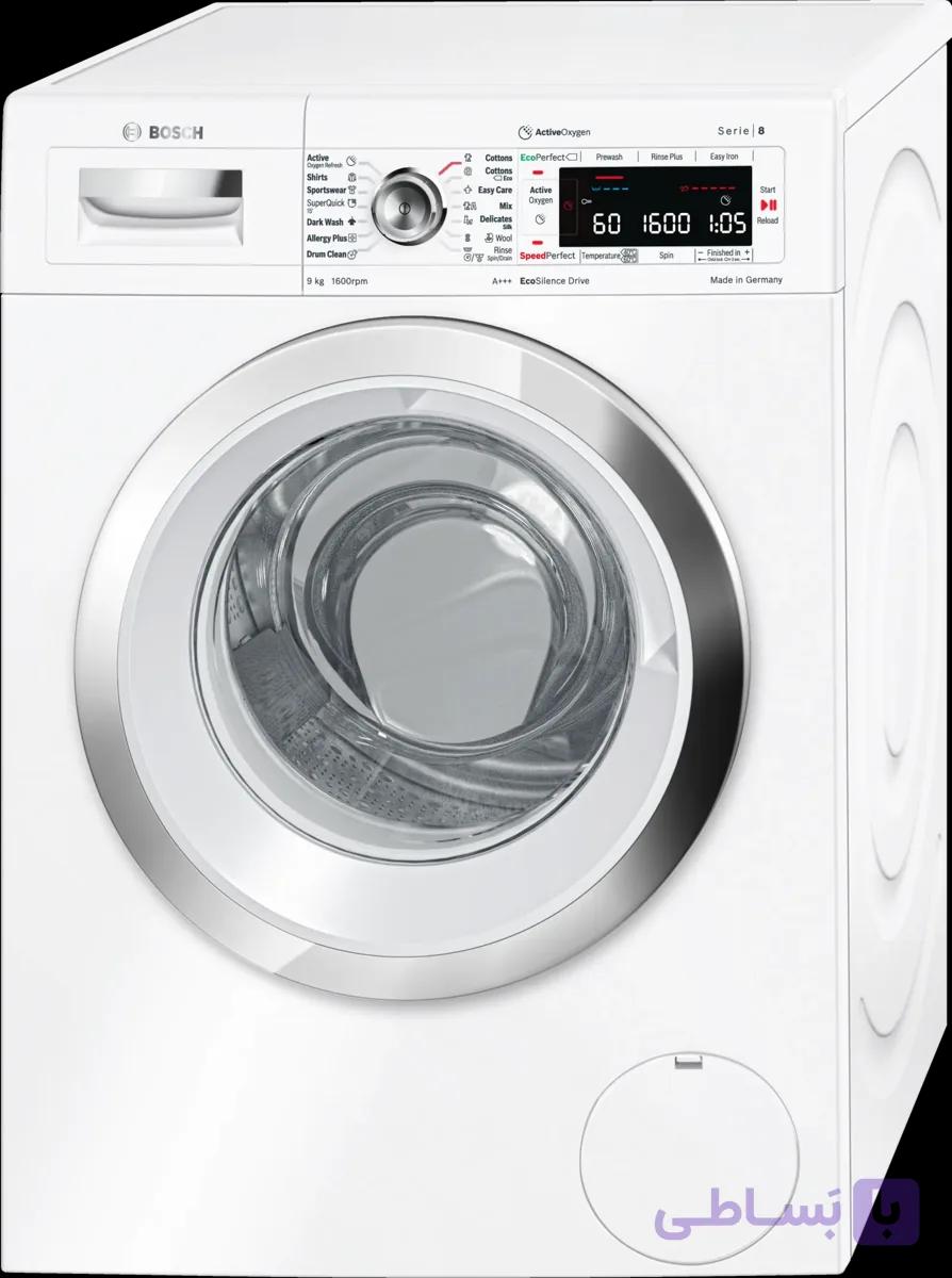 ماشین لباسشویی بوش مدل waw32760me ظرفیت 9 کیلویی
