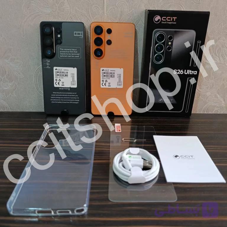 موبایل ccit مدل S26 ultra با حافظه 128 گیگ واقعی و رم 6 گیگ واقعی — تصویر 1