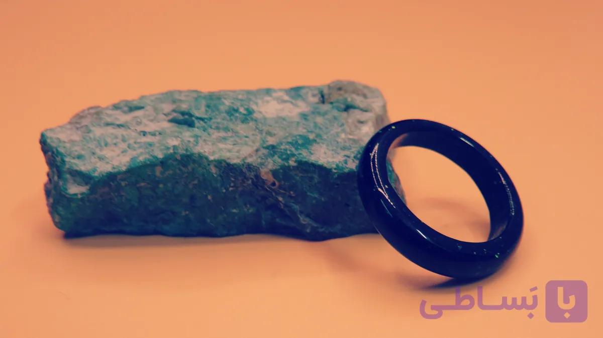 انگشتر سنگی دلربا