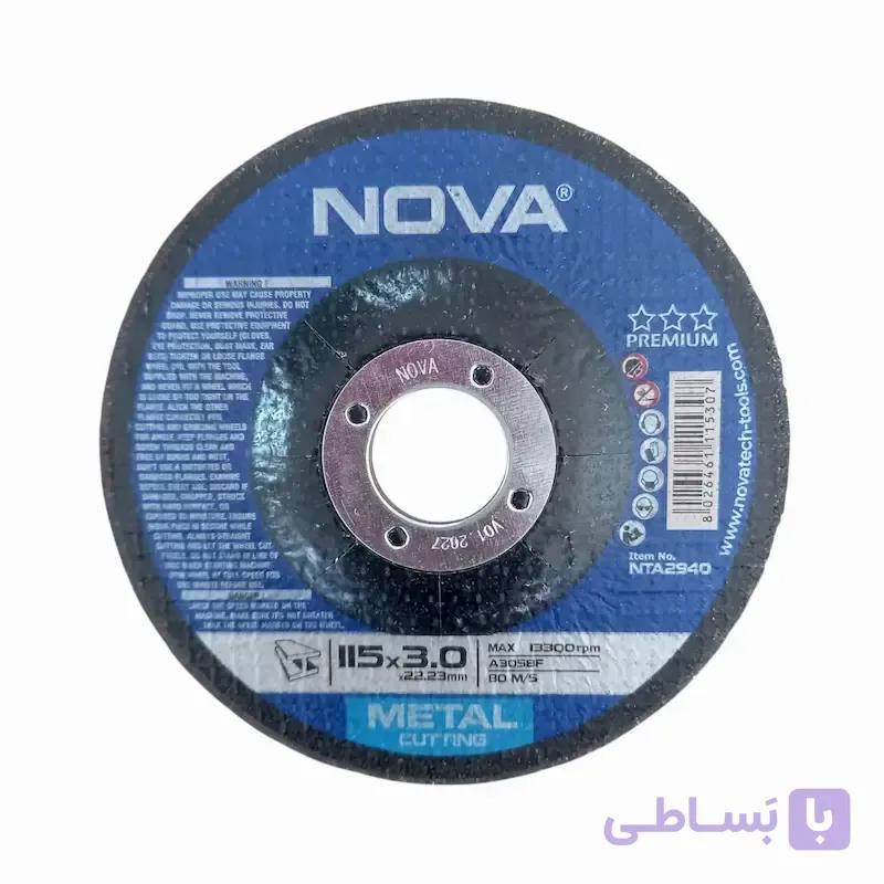 صفحه سنگ مینی برش آهن نووا سایز 3*115 مدل 2940 — تصویر 1