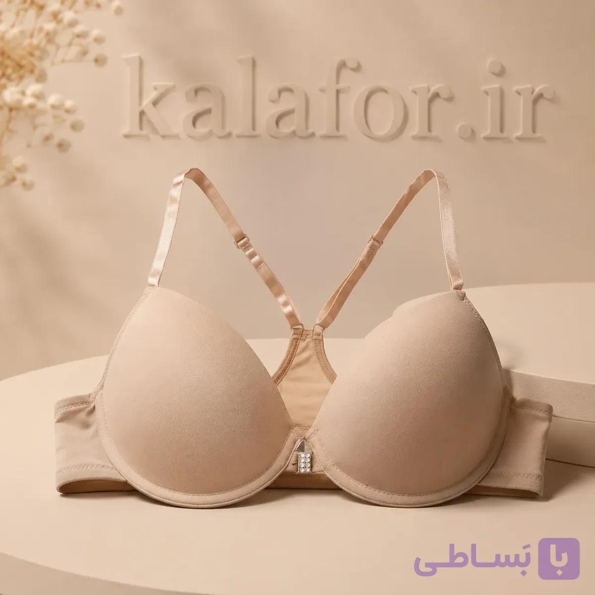 سوتین زنانه اسفنج نازک جک دار و جلو باز آنیلAnil مدل 3115 — تصویر 1