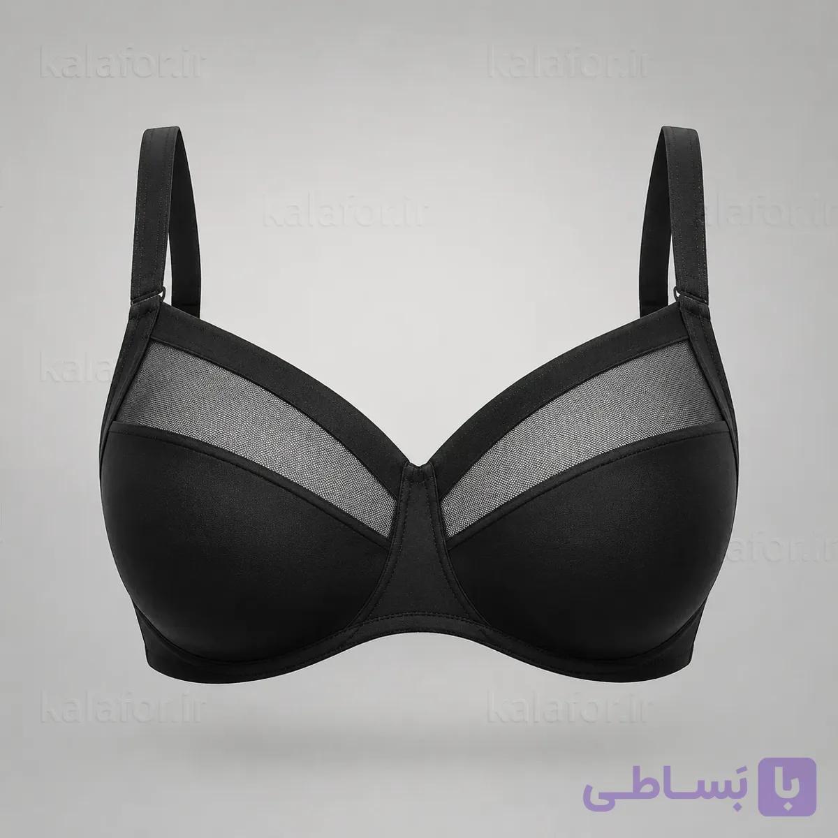 سوتین زنانه آنیل مدل 3696 ساخت ترکیه – برلت نخی ضد حساسیت (ویسکوز و پلی‌آمید) بدون پد
