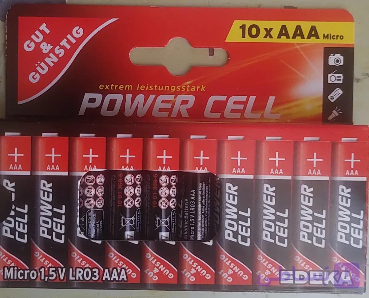 باتری نیم قلمی ۱۰ عددی power cell