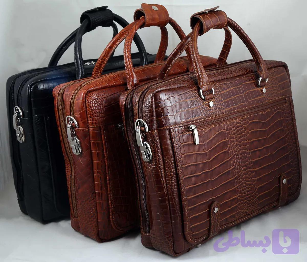 کیف اداری دو دسته (کد A2NFQ)