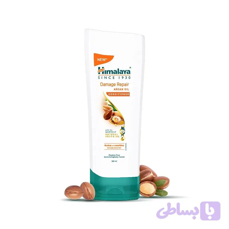 نرم کننده موی آرگان هیمالیا مدل ترمیم‌کننده موهای آسیب‌دیده (Himalaya Damage Repair Argan Oil Conditioner)