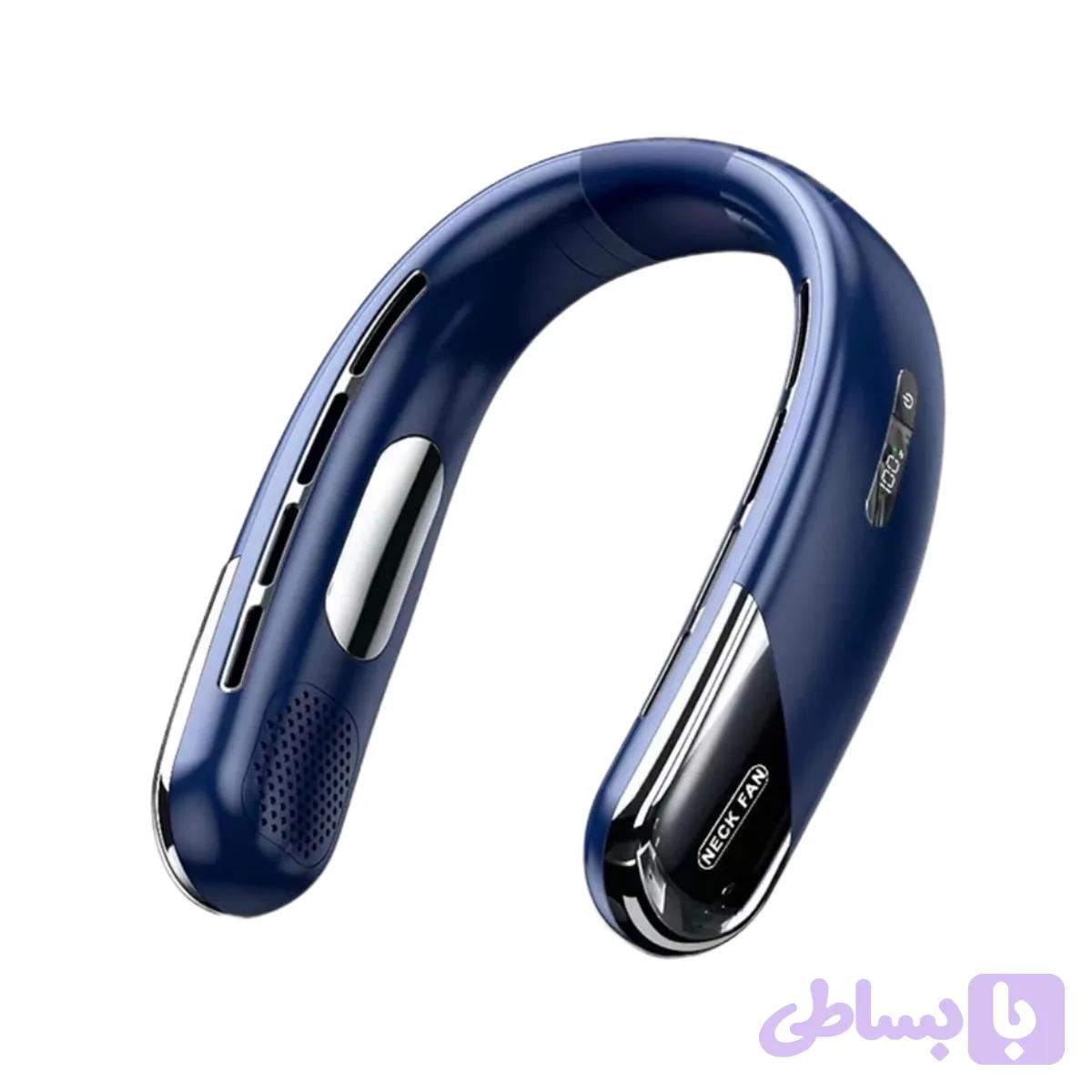 پنکه گردنی شارژی N25 | پنکه پوشیدنی بدون دست با نمایشگر LED